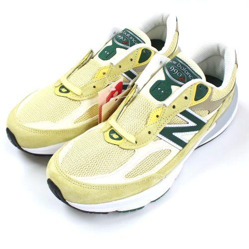 new balance ニューバランス U990TE6 スニーカー US9(27cm) イエロー 