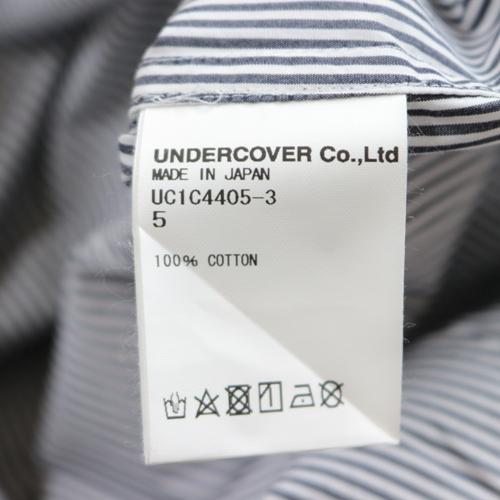 UNDERCOVER アンダーカバー 23SS ストライプ長袖シャツ VITAMIN C 5