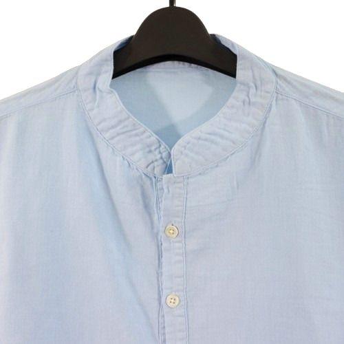 ポータークラシック スタンドカラースモックシャツ オーバーサイズ