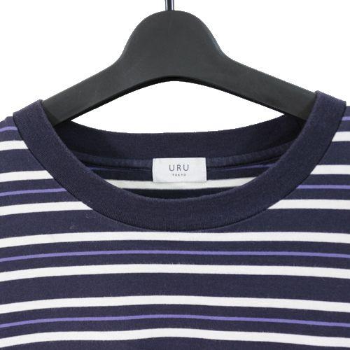 URU ウル 21SS CREW NECK L/S BORDER TEE クルーネック ロングスリーブ 