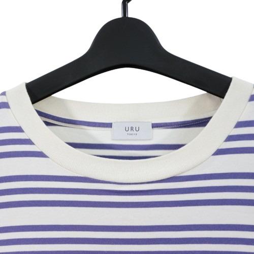 URU ウル 21SS CREW NECK L/S BORDER TEE クルーネック ロングスリーブ 