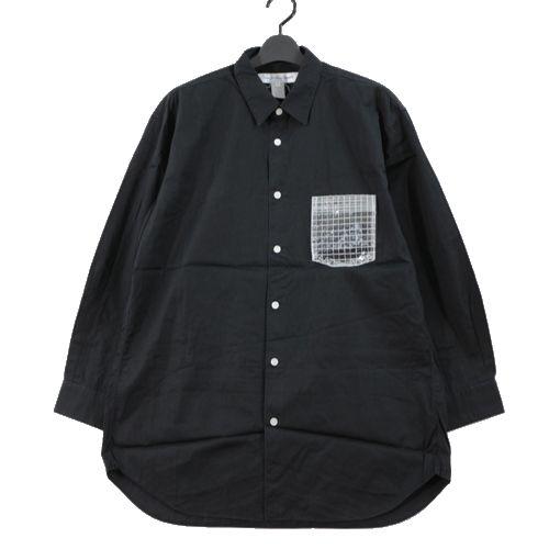 COMME des GARCONS SHIRT コムデギャルソンシャツ PVC ポケット 長袖
