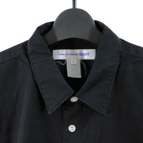 COMME des GARCONS SHIRT コムデギャルソンシャツ PVC ポケット 長袖