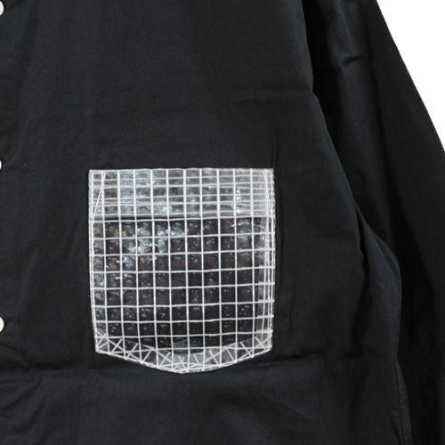 COMME des GARCONS SHIRT コムデギャルソンシャツ PVC ポケット 長袖