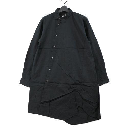 最終値段COMME des GARCONS HOMME PLUSポリ縮　18aw COMME des GARCONS HOMME PLUS ポリエステルシャツ｜ナン