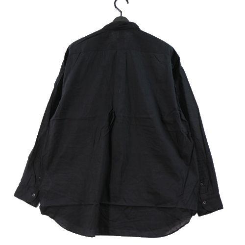 COMOLI コモリ 24SS KHADIコットン コモリシャツ 2 ブラック