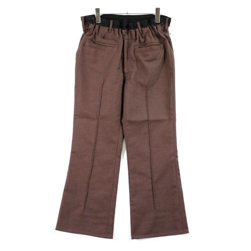 パンツ BED j.w. FORD 21AW Over Waist boots cut BED J.W. FORD ベッドフォード 21AW Over Waist Boots Cut パンツ 0