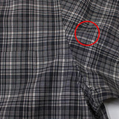 AURALEE オーラリー 21SS WASHABLE SUPER LIGHT WOOL CHECK SHIRTS