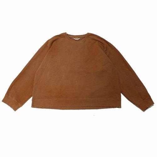 ancellm アンセルム/未使用タグ付 クラッシュスウェット attic別注