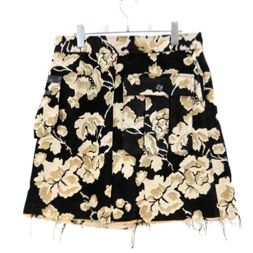 UNDERCOVER アンダーカバー 24SS 金華山 スカート 2 ブラック