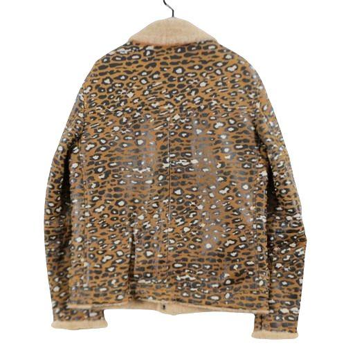 UNDERCOVER アンダーカバー 22AW レオパード ムートンレザーダブル 