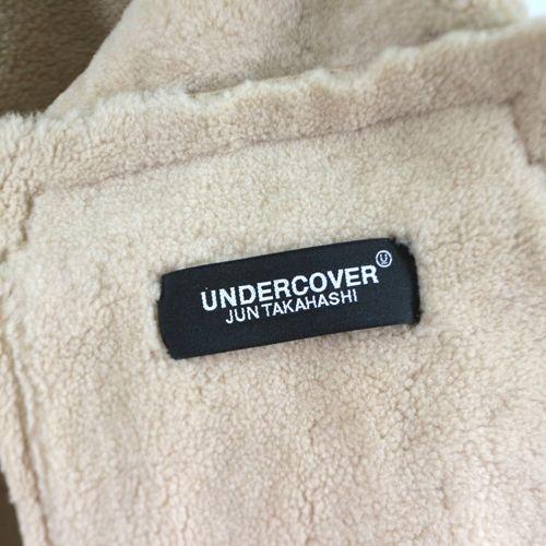 UNDERCOVER アンダーカバー 22AW レオパード ムートンレザーダブル 