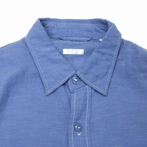 COMOLI コモリ 21SS ベタシャン CPOシャツ 2 ブルー : unstitch Yahoo