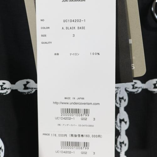 UNDERCOVER アンダーカバー 24SS eVent チェーン柄 スタンドカラー