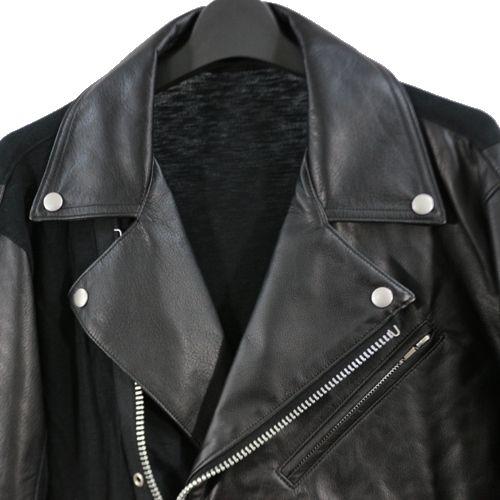 UNDERCOVER アンダーカバー 24SS ライトレザー ハトメZIPライダース