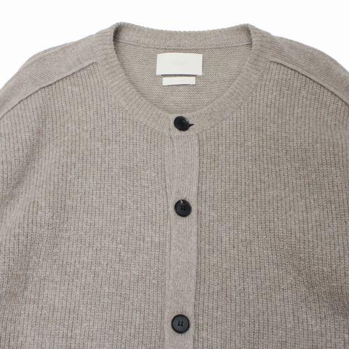 YOKE ヨーク 20AW Carol 別注 7G ALPCA WOOL RIB CREW NECK