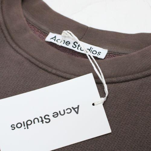 Studios アクネ ストゥディオズ 24SS Fester Vintage Crew Sweat スウェット M ブラウン 【ワーキングマン】