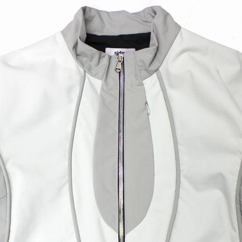 sideservice VEIN SHELL JACKET ジャケット 2 グレー : unstitch Yahoo