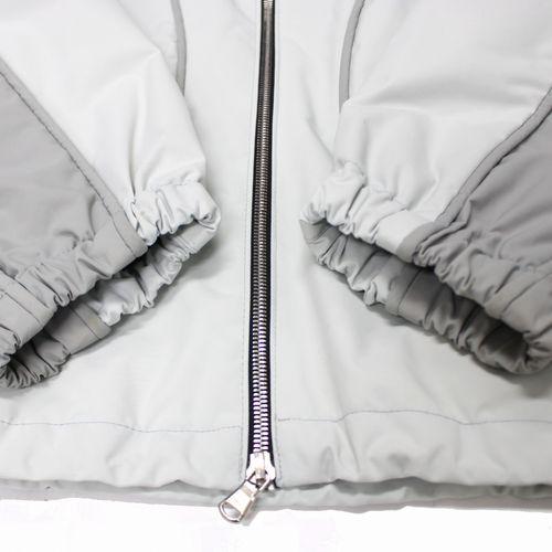 sideservice VEIN SHELL JACKET ジャケット 2 グレー : unstitch Yahoo