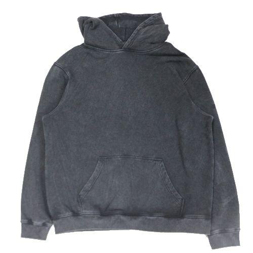 BTMK PULLOVER HOODIE washed M ブラック : unstitch Yahoo!店 - 通販