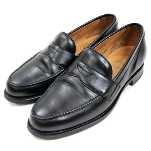 JOSEPH CHEANEY ジョセフ チーニー HUDSON BLACK CALF レザー