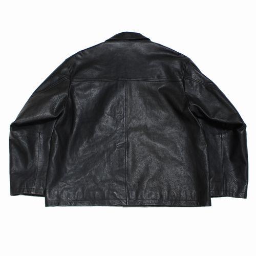 25SS CCU BOXTAILORED JACKET レザー　シーシーユー CCU シーシーユー 25SS BOXTAILORED JACKET レザー ボックス