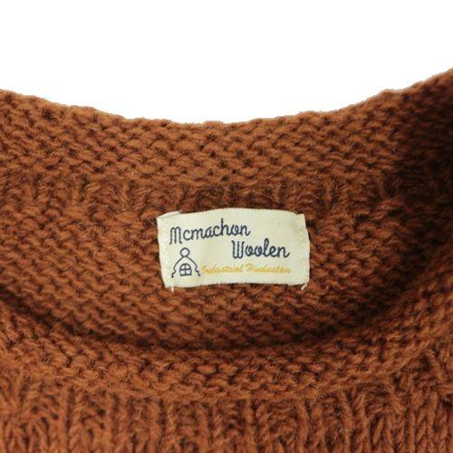 Niche. × Mcmachan Woolen ニット ブラウン : unstitch Yahoo!店