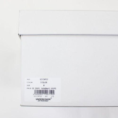 UNDERCOVER アンダーカバー 25SS エナメルレザー センターZIP シューズ