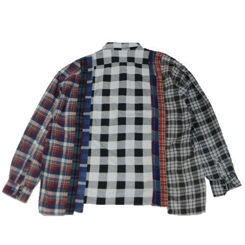 19AW Rebuild by Needles リビルド　バイ　ニードルス Rebuild by Needles リビルドバイニードルス 19AW Wide 7 Cuts Shirt