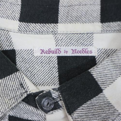 Rebuild by Needles リビルドバイニードルス 19AW Wide 7 Cuts Shirt