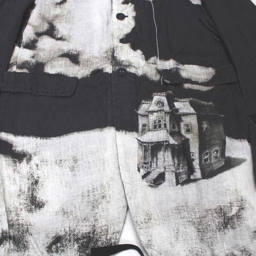 UNDERCOVER アンダーカバー 25SS PsychoHouse総柄リネンJKT ジャケット