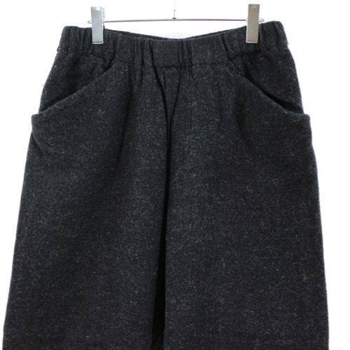 SUNSEA サンシー 22AW SHRINKAGE BEACH PANTS 縮絨パンツ 2 チャコール