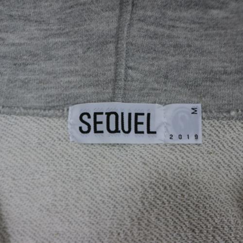 SEQUEL シークエル 20AW ZIP HOODIE ジップ パーカー M グレー