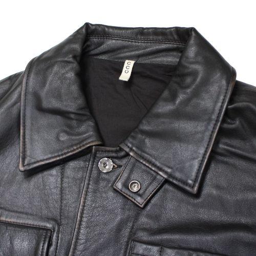 CCU シーシーユー 24AW CHORE JACKET レザー チョアジャケット 2