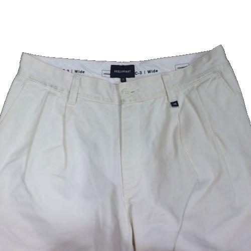 DESCENDANT ディセンダント 24SS DC-3 ORGANIC COTTON TWILL TROUSERS