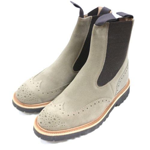 Tricker's トリッカーズ 青山店別注 M4878 Men's Visone Repello Suede