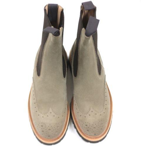 Tricker's トリッカーズ 青山店別注 M4878 Men's Visone Repello Suede