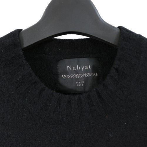 Nahyat ナヤット N-048 ニット ブラック : unstitch Yahoo!店 - 通販