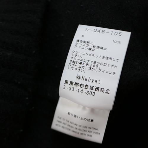 Nahyat ナヤット N-048 ニット ブラック : unstitch Yahoo!店 - 通販