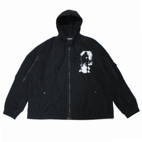 新品✨アンダーカバー　短丈　ブルゾン　ジャケット　シースルー　完売品　黒 Amazon | アンダーカバー UNDERCOVER ブルゾン ジャケットRECORDS