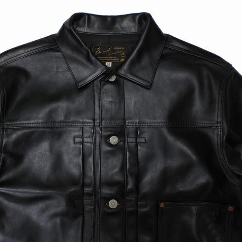 BONCOURA ボンクラ Leather Jacket 1st レザージャケット 38 ブラック