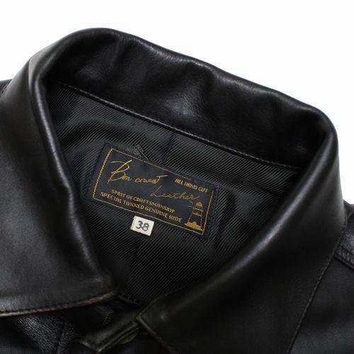 BONCOURA ボンクラ Leather Jacket 1st レザージャケット 38 ブラック