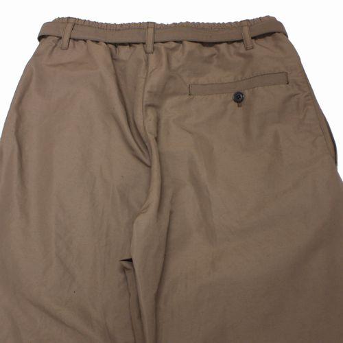 LEMAIRE ルメール BELTED EASY PANTS パンツ 44 ブラウン : unstitch