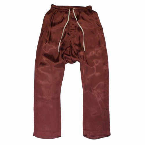 Rick Owens リックオウエンス 19AW DRAWSTRING PANTS キュプラ ドロー
