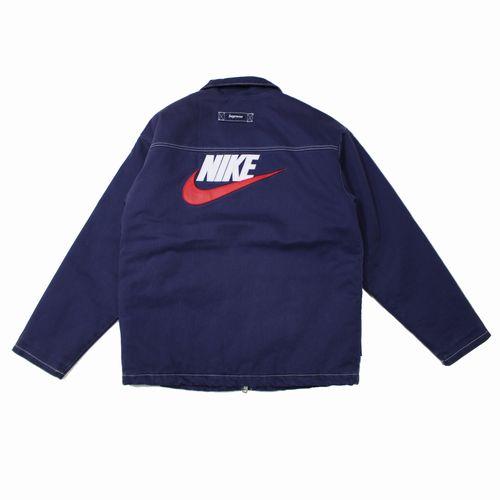 Supreme × NIKE Double Zip Quilted Work Jacket ジャケット S