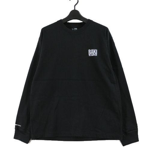 New Era ニューエラ 長袖 コットン Tシャツ グラップラー刃牙 鬼の貌