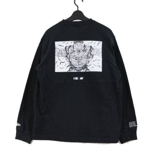 New Era ニューエラ 長袖 コットン Tシャツ グラップラー刃牙 鬼の貌