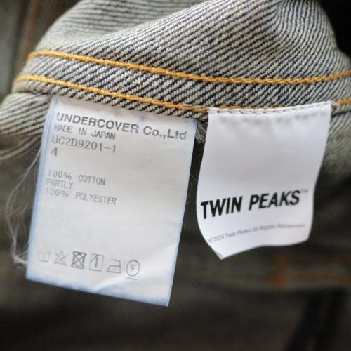 UNDERCOVER アンダーカバー 24AW TWIN PEAKS ツインピークス 肘パッチ