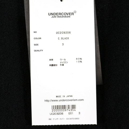 専用新品UNDERCOVER 23AW 縮絨 ウールタチキリブルゾン4 UNDERCOVER アンダーカバー 23AW 縮絨ウールブルゾン ジャケット 3