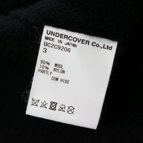 専用新品UNDERCOVER 23AW 縮絨 ウールタチキリブルゾン4 UNDERCOVER アンダーカバー 23AW 縮絨ウールブルゾン ジャケット 3